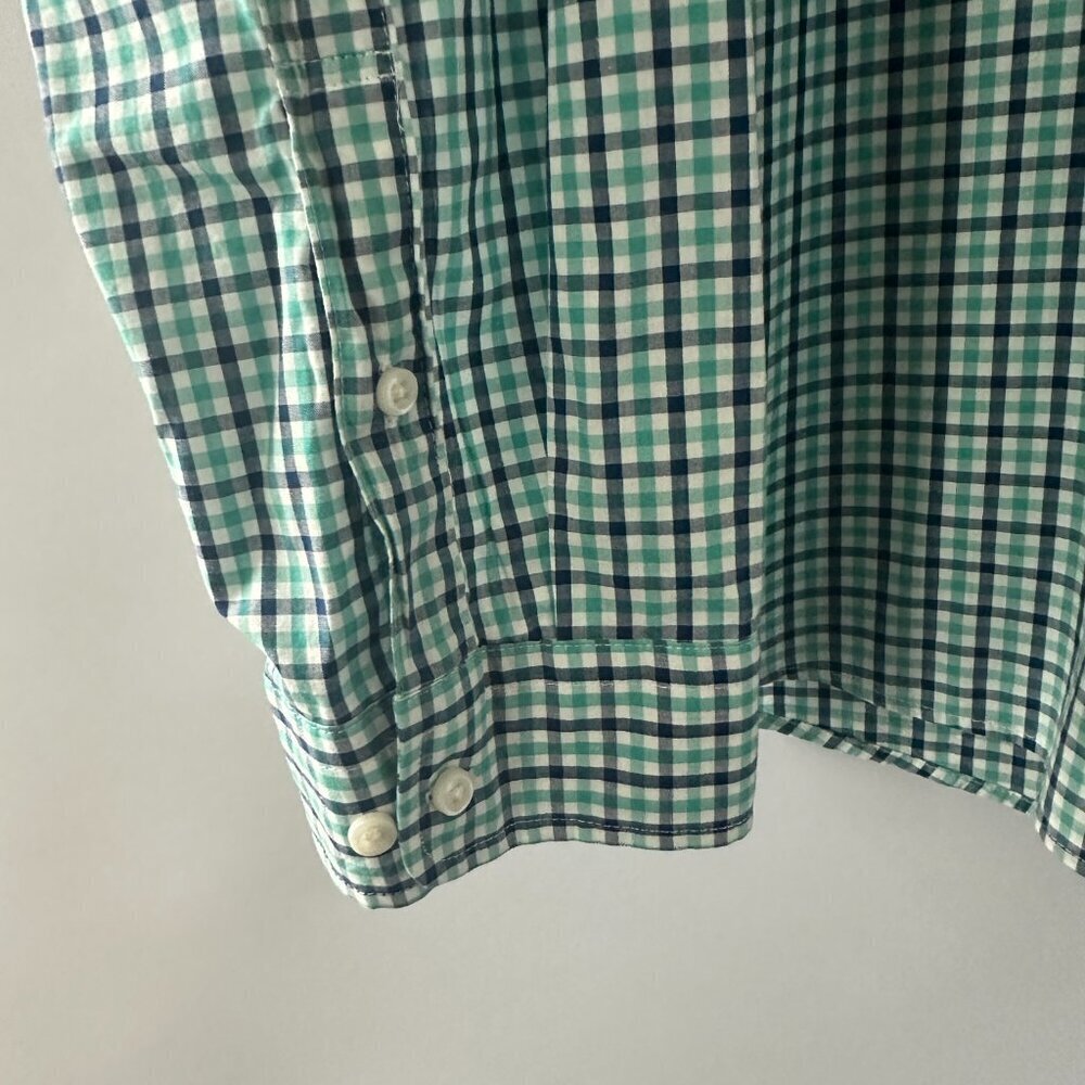 Green, White & Blue XXL Check Next Shirt  100% Cotton - Picture 8 of 10